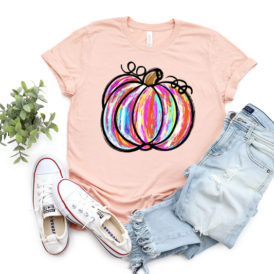 Painted Pumpkin Graphic Tee