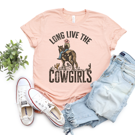 Long Live Cowgirls Graphic Tee