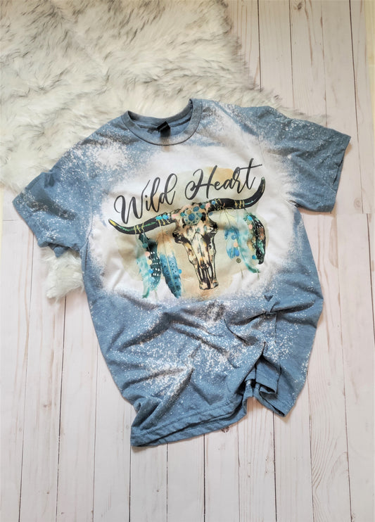 Buffalo Bleached Tee