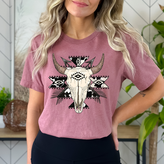 Aztec Bull Graphic Tee