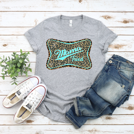 Mama Tried Sapphire Graphic Tee