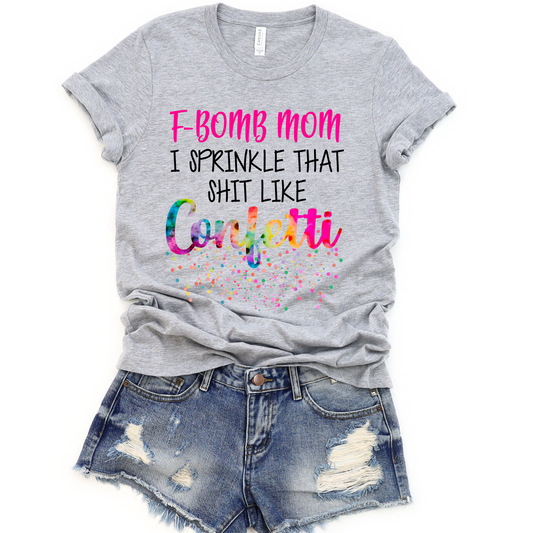 F Bomb Mom Graphic Tee