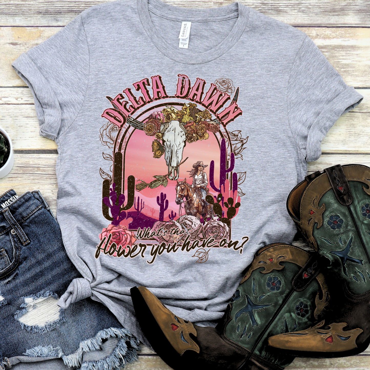 Delta Dawn Graphic Tee