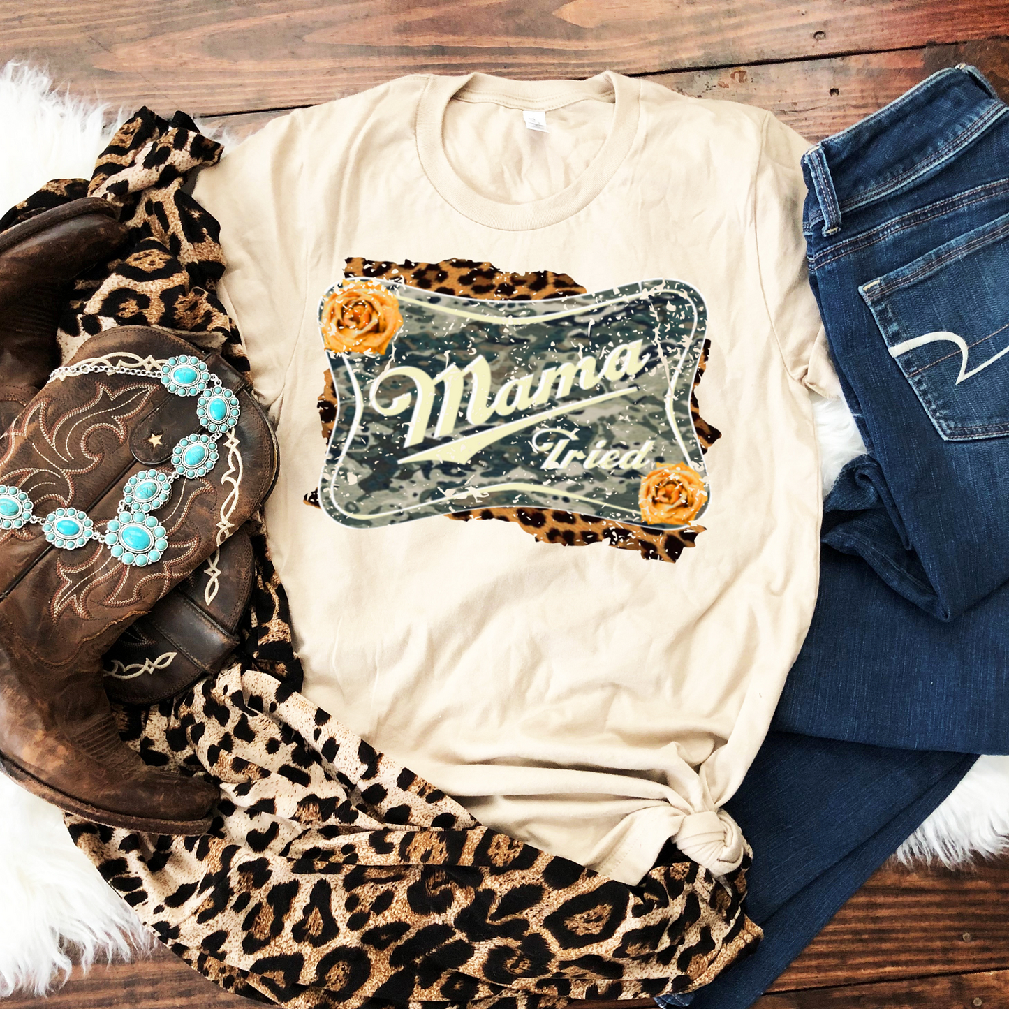 Mama Tried Western Graphic Tee