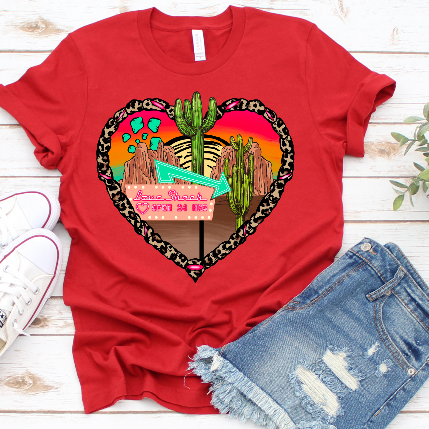 Love Shack Western Graphic Tee