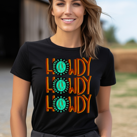 Howdy Trio Graphic Tee