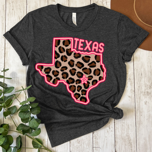 Texas Neon Graphic Tee