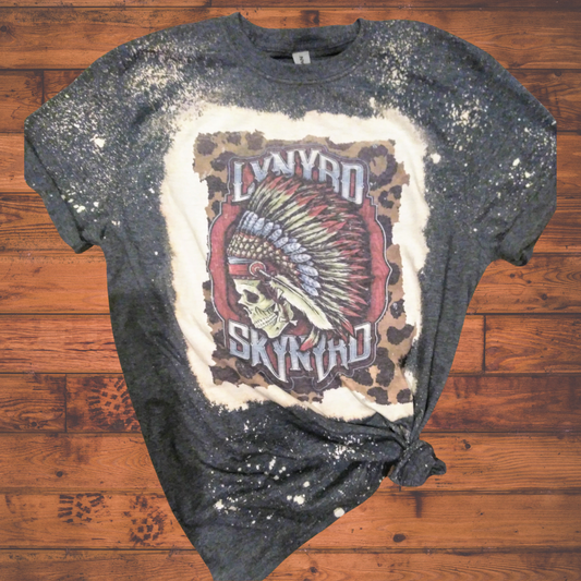 Lynyrd Skynyrd Indian Feathers Bleached