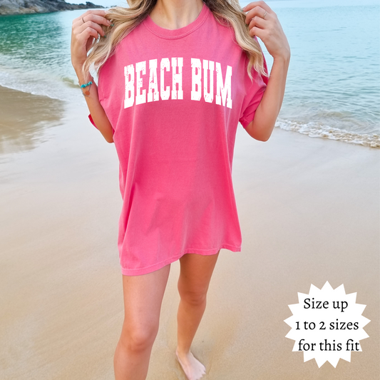 Beach Bum Comfort Colors Graphic Tee