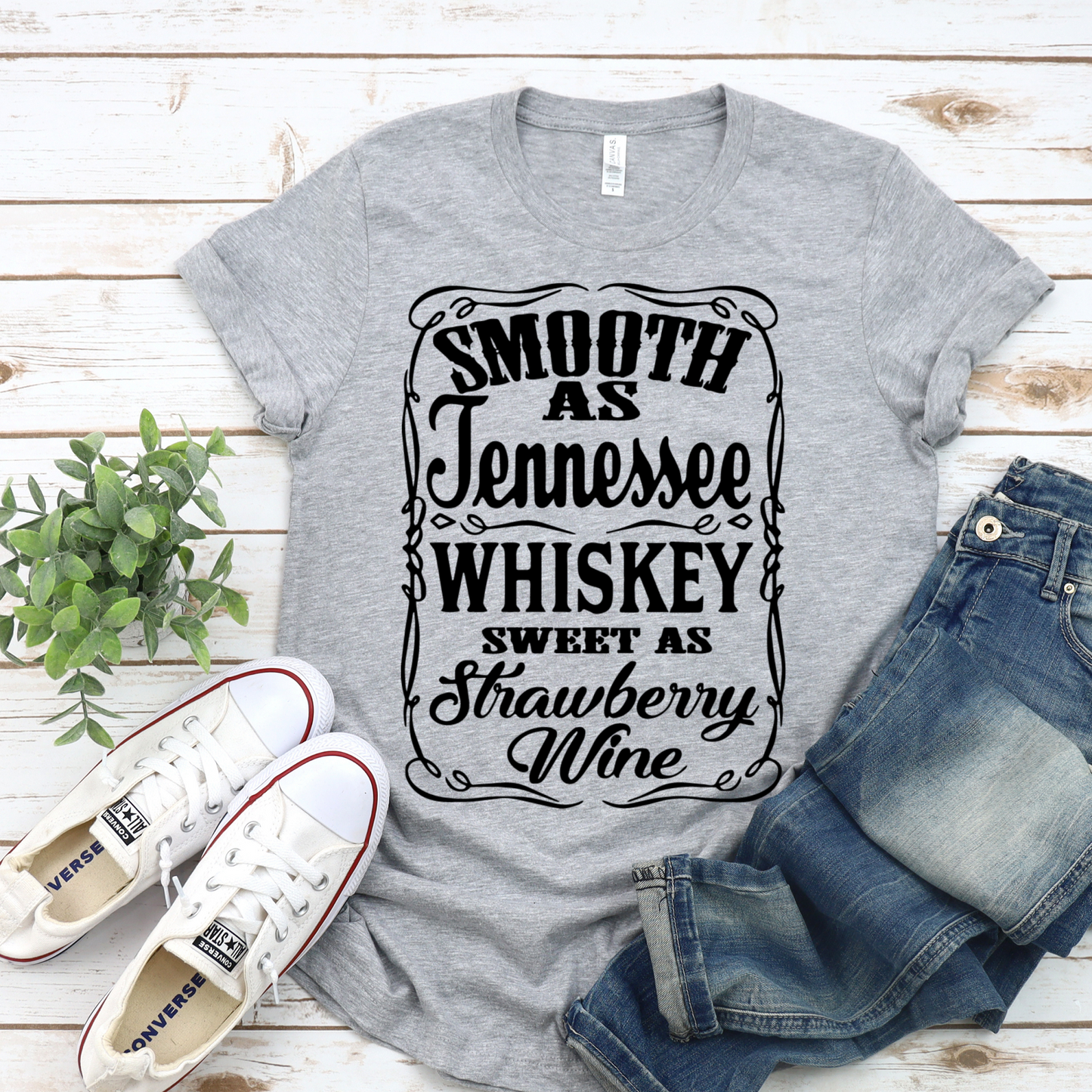 Smooth As Tennessee Whiskey Graphic Tee