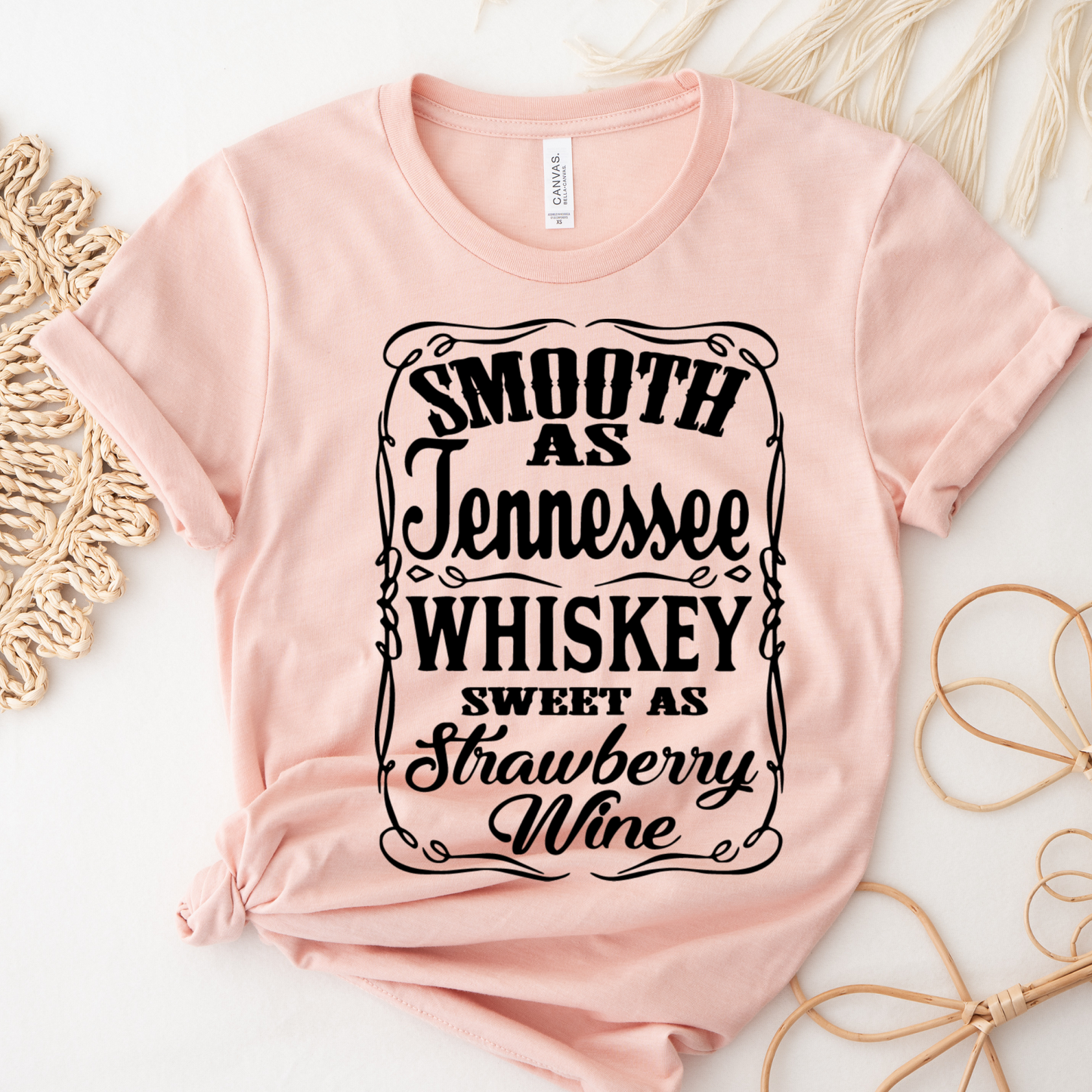 Smooth As Tennessee Whiskey Graphic Tee