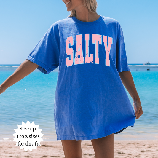 Salty Comfort Colors Graphic Tee