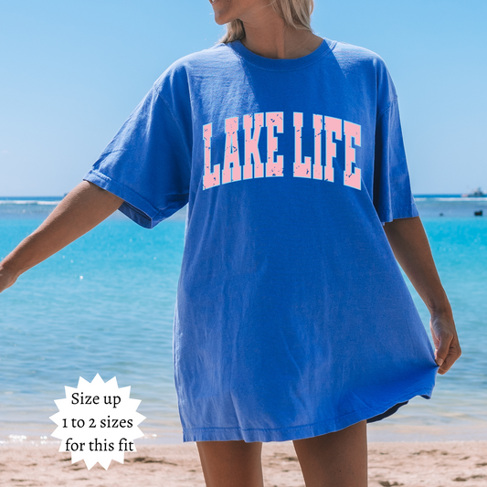 Lake Life Comfort Colors Graphic Tee