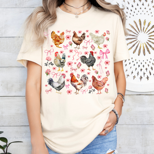 Chickens Coquette Graphic Tee