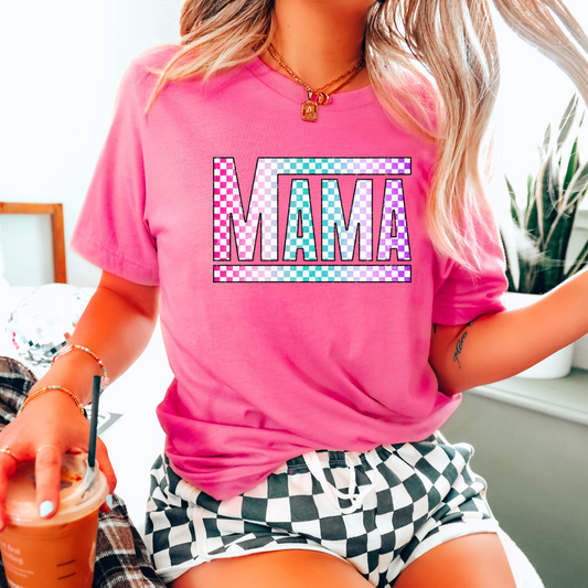 MAMA Race Checkered Pink