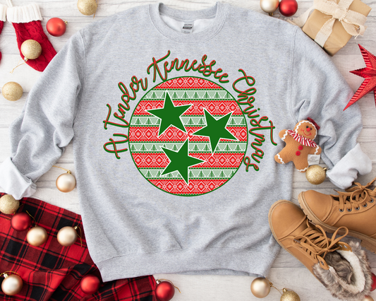 Tristar Tender Tennessee Christmas Sweatshirt