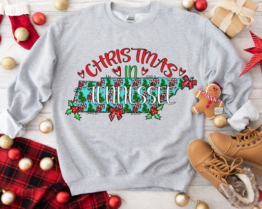 Christmas in Tennessee Sweatshirt