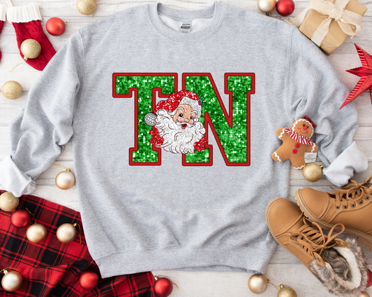 Tennessee Santa Sweatshirt