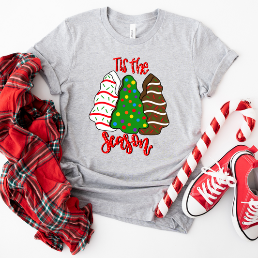 Tis The Season Little Debbie Graphic Tee