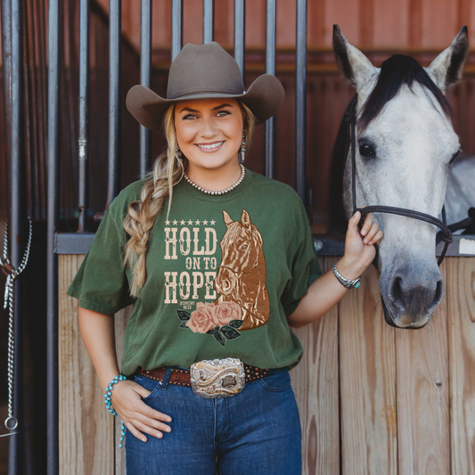 Hold on to Hope Comfort Colors Graphic Tee