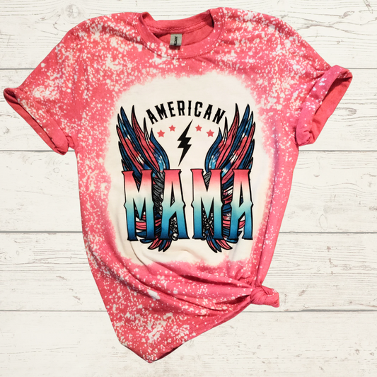 American MAMA Bleached Red