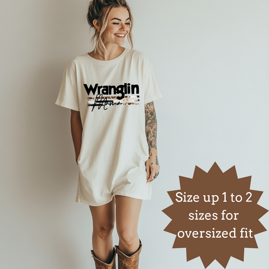 Wranglin MAMA CC Tee