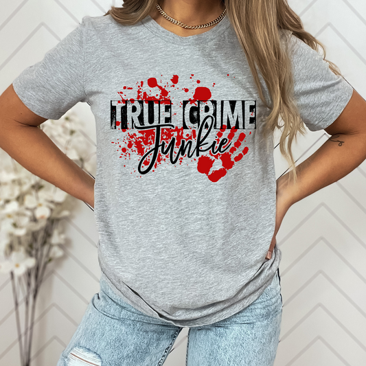 True Crime Junkie Graphic Tee