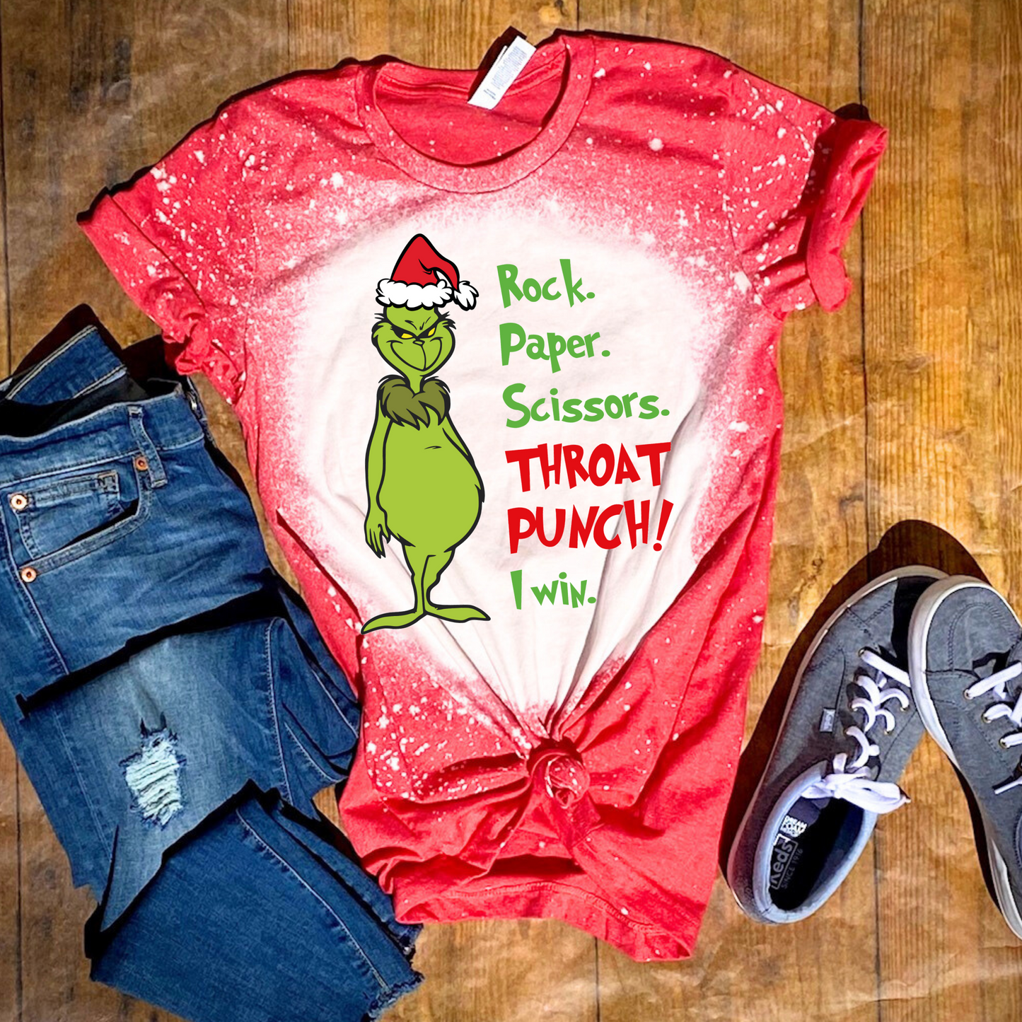 Grinch Throat Punch