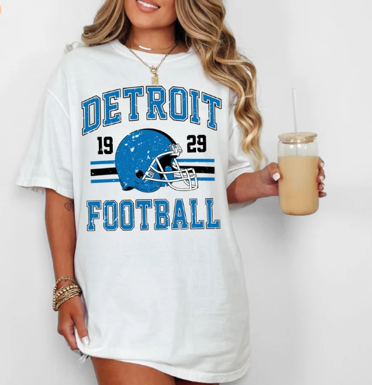 Detroit Football CC Graphic Tee