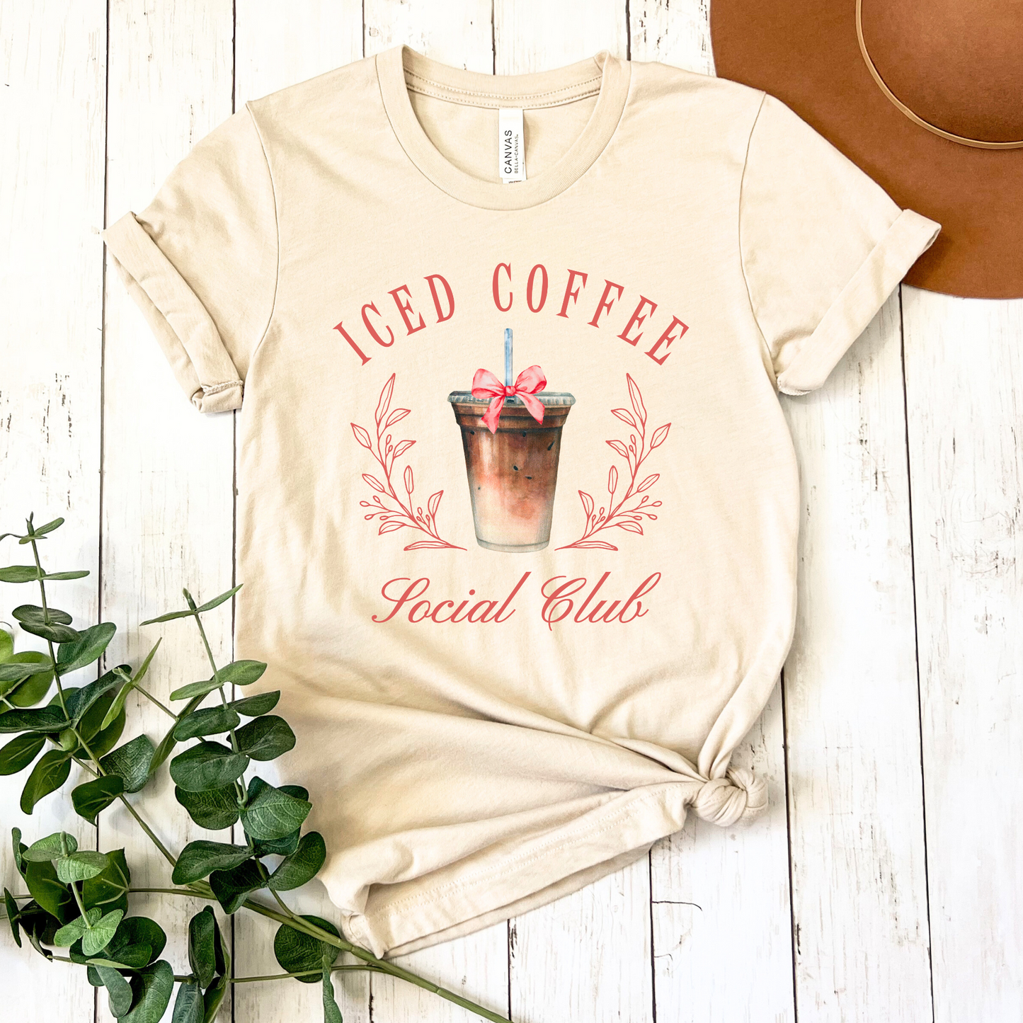 Iced Coffee Social Club Graphic Tee