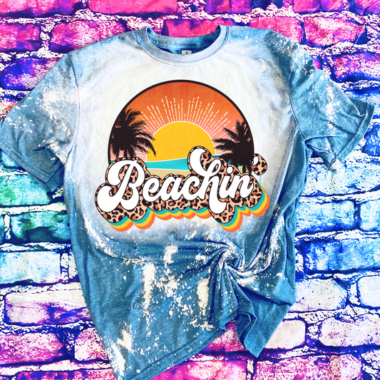 Beachin Bleached Tee