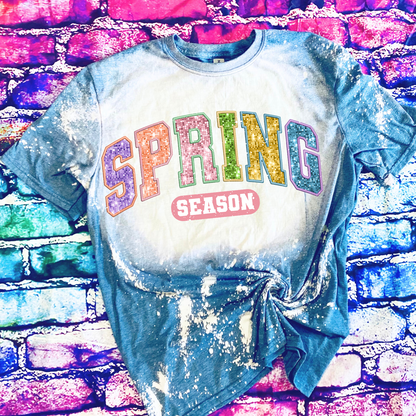 Spring Season Bleached Tee