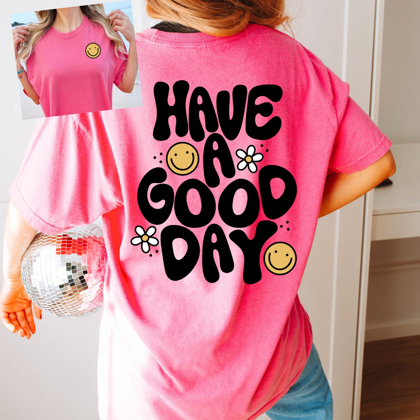 Have A Good Day Smiley CC Tee