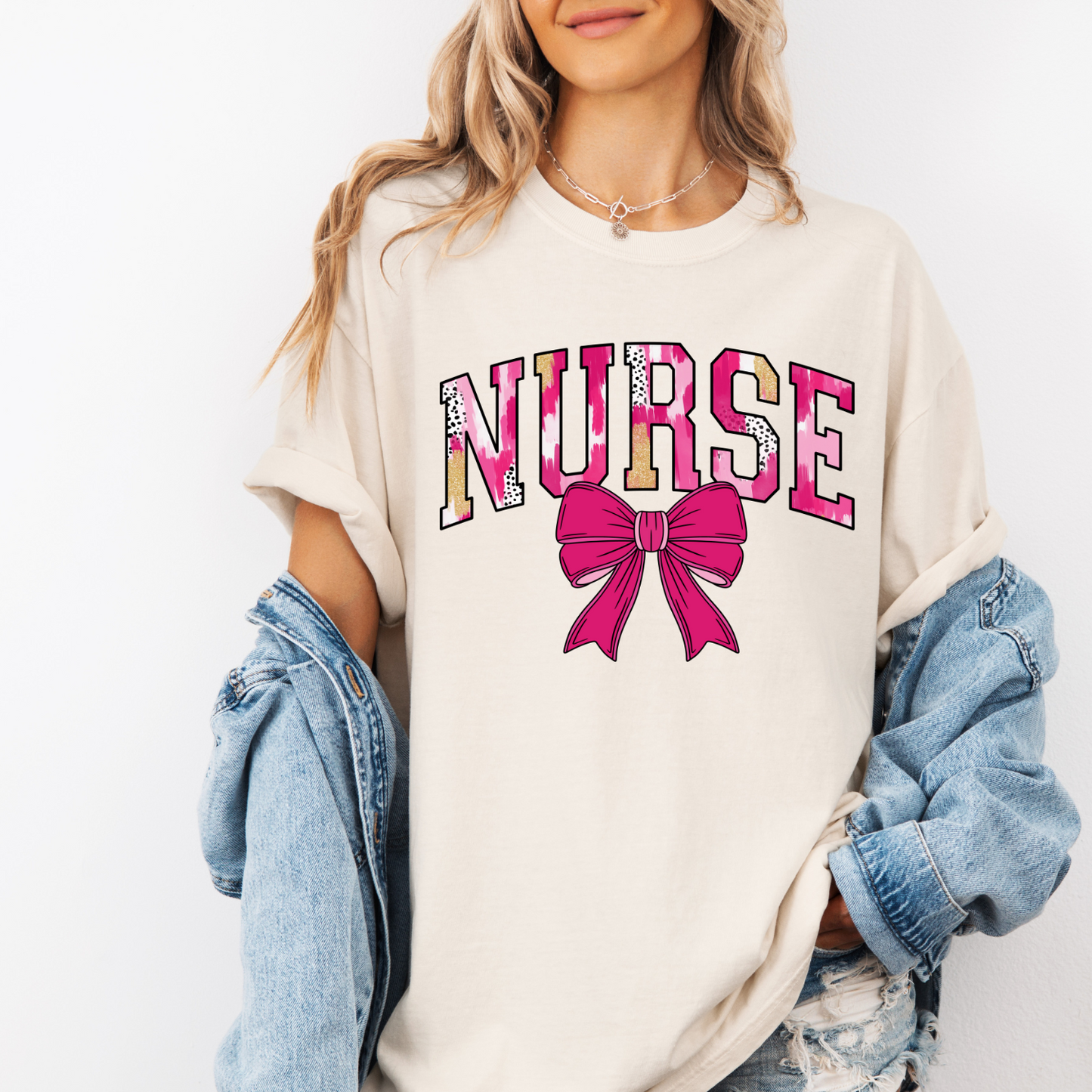 Nurse Bow CC Tshirt