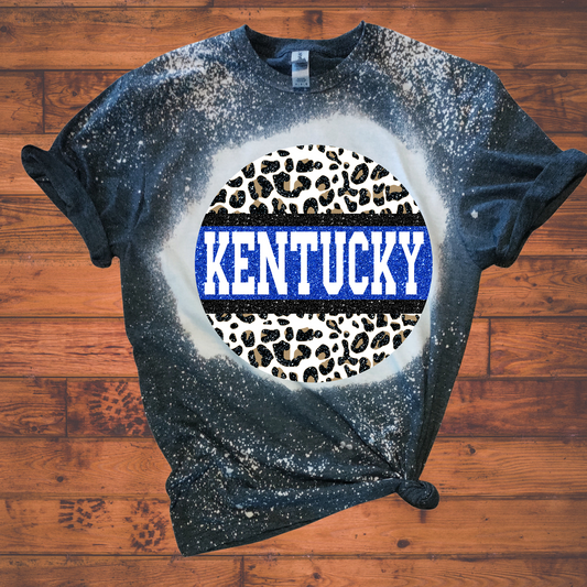 Kentucky State Bleached Tee