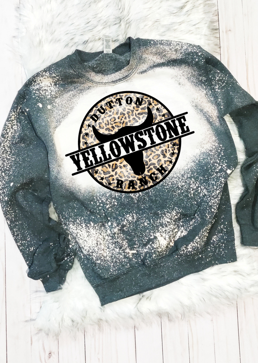 Yellowstone Bleached Sweatshirt